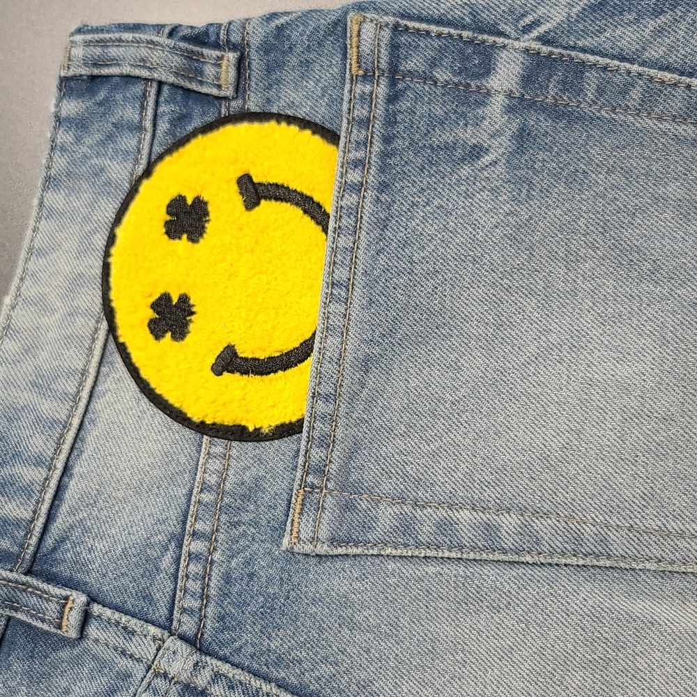 Lucky Brand Patch High Rise Denim Shorts - Picture 6 of 10